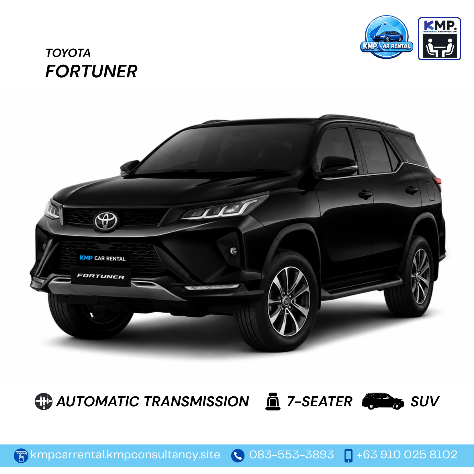 TOYOTA FORTUNER 2.4 V